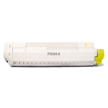 43487709 XXL Jaune Toner Compatible avec Imprimantes Oki 8600, 8800DN series -6k Pages