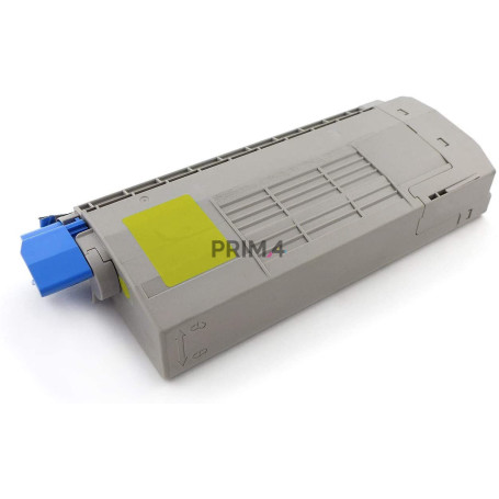 46507613 Giallo Toner Compatibile con Stampanti Oki C712n C712dn -11.5k Pagine