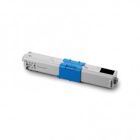 44643004 Nero Toner Compatibile con Stampanti Oki C801N, 801DN, C821N, 821DN, 7k Pagine