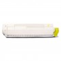 43324421 Giallo Toner Compatibile con Stampanti Oki C5550 C5800 C5900 -5k Pagine