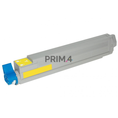 42918913 Yellow Toner Compatible with Printers Oki C9600DN, 9800GA, 9600HDN, 9850HDN -15k Pages