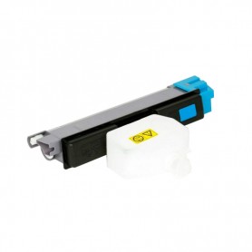 B0947 Cyan Toner +Bac de Récupération Compatible Avec Imprimantes Olivetti MF2604, 2613, 2614, 2026, 2126 -5k Pages