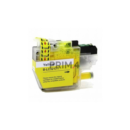 LC-3213 Giallo Cartuccia Inchiostro Compatibile con Stampanti Inkjet Brother J772DW, J774DW, J890DW, J895DW -0.4k Pagine