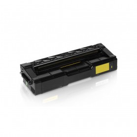 407635 406482 Yellow Toner Compatible with Printers Ricoh Aficio Spc231, 232, 232, 311N -6k Pages