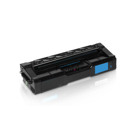 407717 Cyan Toner Compatible with Printers Ricoh Aficio SPC252DN, C252SF, C262S -6k Pages