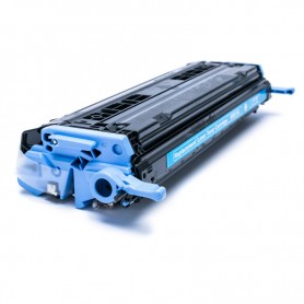 Q6001A Cyan Toner Compatible avec Imprimantes Hp 1600, 2600N, 2605 / Canon LBP 5000, 5100 -2.5k Pages