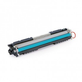 Cyan Toner Compatible avec Imprimantes Hp CE310A, CF350A / Canon 729C, 126A, 130A -1.0k Pages