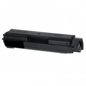 TK-5140BK 1T02NR0NL0 Black Toner +Waste Box Compatible with Printers Kyocera M6530cdn, M6030cdn, P6130cdn -7k Pages