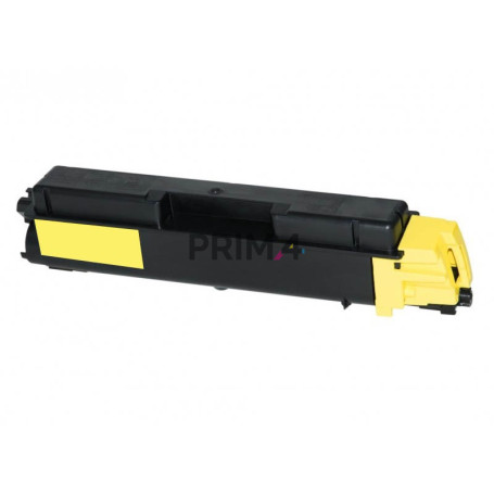 TK-5140Y 1T02NRANL0 Gelb Toner +Resttonerbehälter Kompatibel mit Drucker Kyocera M6530cdn, M6030cdn, P6130cdn -5k Seiten