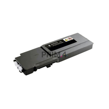 3760BK 593-11119 Negro Toner Compatible con impresoras Dell C3760N, 3760DN, 3765DNF -11k Paginas