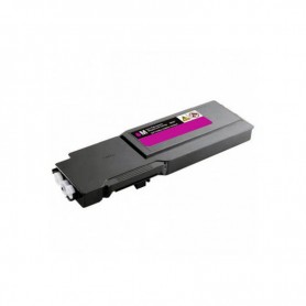 3760M 593-11121 Magenta Toner Compatible con impresoras Dell C3760N, 3760DN, 3765DNF -9k Paginas