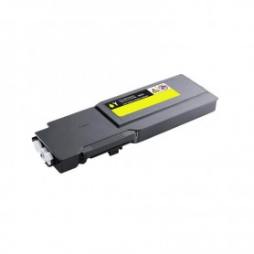 2660Y 593BBBR Amarillo Toner Compatible con impresoras Dell C2660dn, C2665dnf -4k Paginas