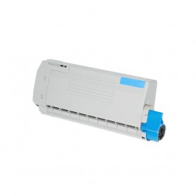 44318619 Ciano Toner Compatibile con Stampanti Oki Executive ES3032, ES7411 -11k Pagine