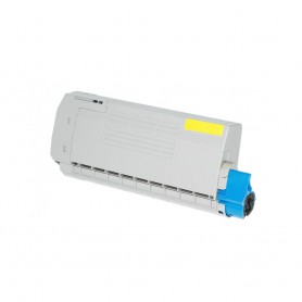 44318617 Yellow Toner Compatible with Printers Oki Executive ES3032, ES7411 -11k Pages