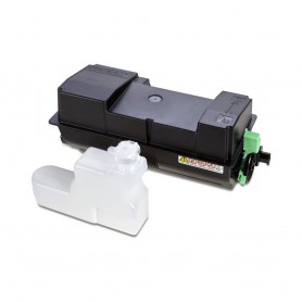MP601 407824 Toner +Bac de Récupération Compatible Avec Ricoh SPC5300, C5310, MP501, 601 -25k Pages