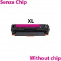 207X Magenta Toner Sans Chip Compatible avec Imprimantes Hp Pro M255, MFP M282, M283 -2.45k Pages