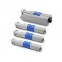 46471103 Cyan Toner Compatible avec Imprimantes Oki C823, C833, C834, C843 -7k Pages