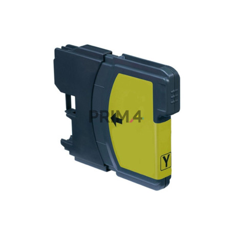 LC-985 20ML Jaune Cartouche d'encre Compatible avec Imprimantes Inkjet Brother DCPJ315W, MFCJ410, DCPJ125, J515W, MFCJ265W