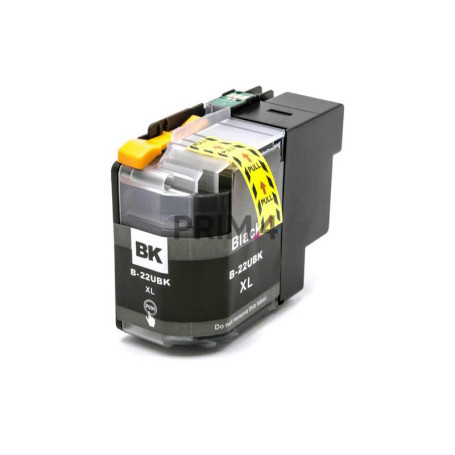 LC-22U 50ML Black Ink Cartridge Compatible with Printers Inkjet Brother MFC-J985DW, DCP-J785DW -2.4k Pages