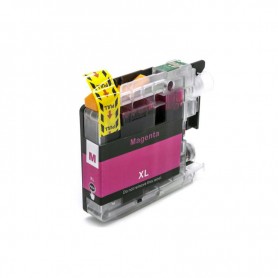 LC-22EM 16ML Magenta Ink Cartridge Compatible with Printers Inkjet Brother MFC-J5920DW -1.2k Pages