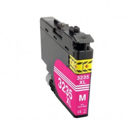 LC-3235XLM 50ML Magenta Ink Cartridge Compatible with Printers Inkjet Brother DCP-J1100DW, MFC-J1300DW -5k Pages