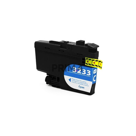 LC-3233C 16ML Cyan Ink Cartridge Compatible with Printers Inkjet Brother DCP-J1100DW, MFC-J1300DW -1.5k Pages