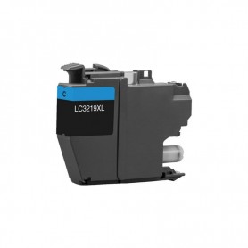 LC-3219XLC Cyan Cartouche d'encre Compatible avec Imprimantes Inkjet Brother J6930, J6530, J5730, J5330, J6935, J5930