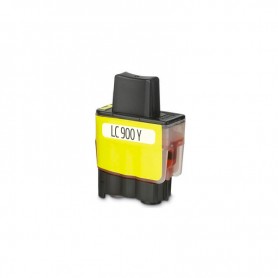 LC-900Y LC-41 19ML Amarillo Cartucho de tinta Compatible con impresoras Inkjet Brother MFC 210C, 3240C, DCP-110C, DCP-310CN