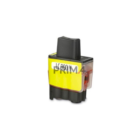 LC-900Y LC-41 19ML Yellow Ink Cartridge Compatible with Printers Inkjet Brother MFC 210C, 3240C, DCP-110C, DCP-310CN