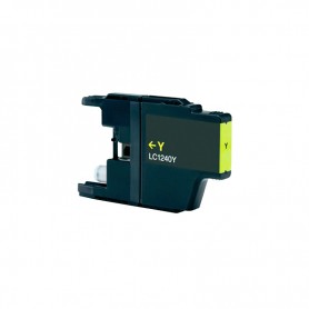 LC-1240Y 10ML Yellow Ink Cartridge Compatible with Printers Inkjet Brother J525W, J925DW, J430W, J6510DW, J6910DW
