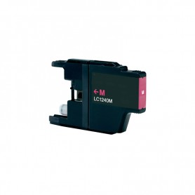 LC-1240M 10ML Magenta Ink Cartridge Compatible with Printers Inkjet Brother J525W, J925DW, J430W, J6510DW, J6910DW