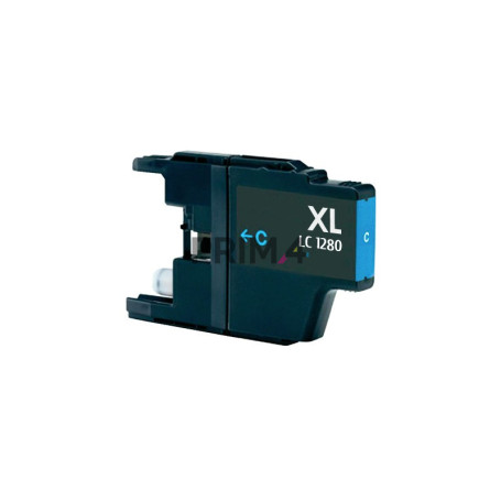 LC-1280XLC 20ML Cian Cartucho de tinta Compatible con impresoras Inkjet Brother MFCJ6510DW, J6910DW