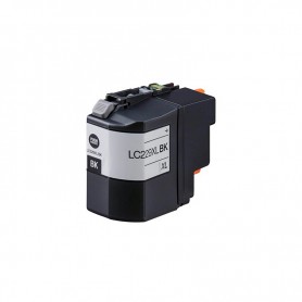 LC-229XLBK 50ML Black Ink Cartridge Compatible with Printers Inkjet Brother MFC-J5625, J5720, J5320, J5620 -2.4K
