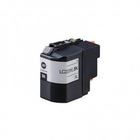 LC-229XLBK 50ML Negro Cartucho de tinta Compatible con impresoras Inkjet Brother MFC-J5625, J5720, J5320, J5620 -2.4K