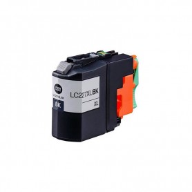 LC-227XLBK 30ML Black Ink Cartridge Compatible with Printers Inkjet Brother MFC-J4620, J4420, J4625, J4120 -1.5k Pages