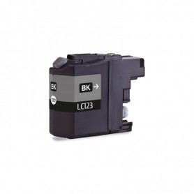 LC-123BK 20ML Black Ink Cartridge Compatible with Brother DCP-J4110W, J752DW, MFC-J4410, J4510, J4610, J4710, J870DW