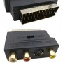 Adattatore Convertitore Video Analogico  Scart / Composito-S.video