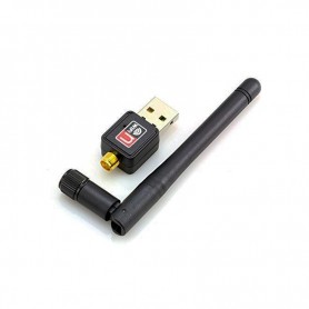 5x Adattatore wireless Pennetta USB2.0 WIFI N 150Mbps con Antenna 2.4 GHz
