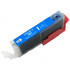 CLI551XLC Ciano 11ML Cartuccia Inchiostro Compatibile con Stampanti Inkjet Canon Pixma IP7250, MG5450, MG6350