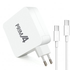 Alimentatore Caricatore USB Tipo C Compatibile con Portatili Macbook Laptop Smartphone Tablet USB C