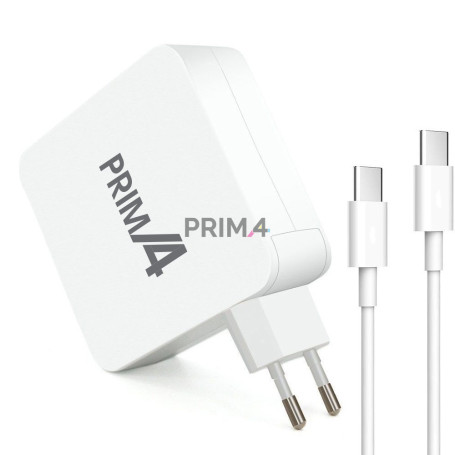 61W Alimentatore Caricatore USB Tipo C Compatibile Per Portatili Macbook Laptop Smartphone Tablet -Cavo 2m INCLUSO