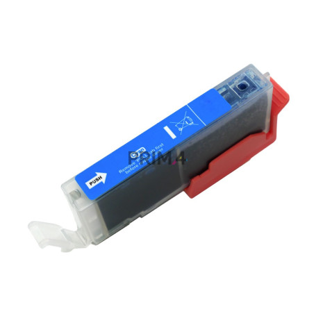 CLI526C Cyan Ink Cartridge Compatible with Printers Inkjet Canon IP4850, MG 5150, MG 5250, 4541B001