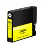 PGI2500Y Jaune XL 20ML Cartouche d'encre Compatible avec Imprimantes Inkjet Canon iB4050, MB5050, MB5350 -1.7k Pages 9267B001