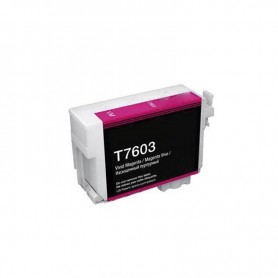 T7603 Magenta 32ml Cartouche d'encre pigments Compatible avec Imprimantes Inkjet Epson SureSC-P600 C13T76034010