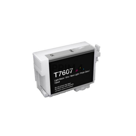 T7607 Nero Chiaro 32ml Cartuccia Inchiostro Compatibile con Stampanti Inkjet Epson SureSC-P600 C13T76074010