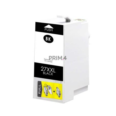 T2711 27XL Nero 17.7ml Cartuccia Inchiostro Compatibile con Stampanti Inkjet Epson WF3620, WF3640, WF7110, WF7610, WF7620