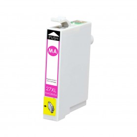 27XL Magenta 10.4ml Ink Cartridge Compatible with Printers Inkjet Epson WF3620, WF3640, WF7110, WF7610, WF7620