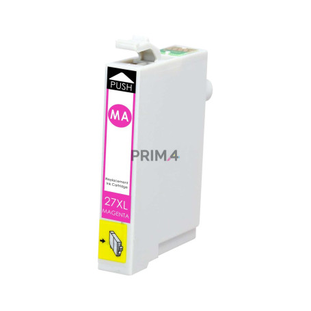 27XL Magenta 10.4ml Cartouche d'encre Compatible avec Imprimantes Inkjet Epson WF3620, WF3640, WF7110, WF7610, WF7620