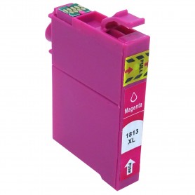 T1813 18XL Magenta 13ml Cartuccia Inchiostro Compatibile con Stampanti Inkjet Epson XP30, 102, 202, 205, 302, 305, 402