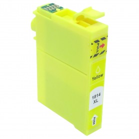 T1814 18XL Amarillo 13ml Cartucho de tinta Compatible con impresoras Inkjet Epson XP30, 102, 202, 205, 302, 305, 402